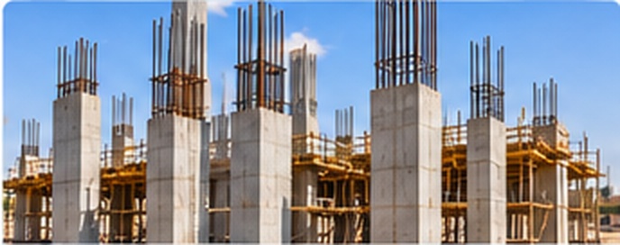 Representative reinforced concrete columns project