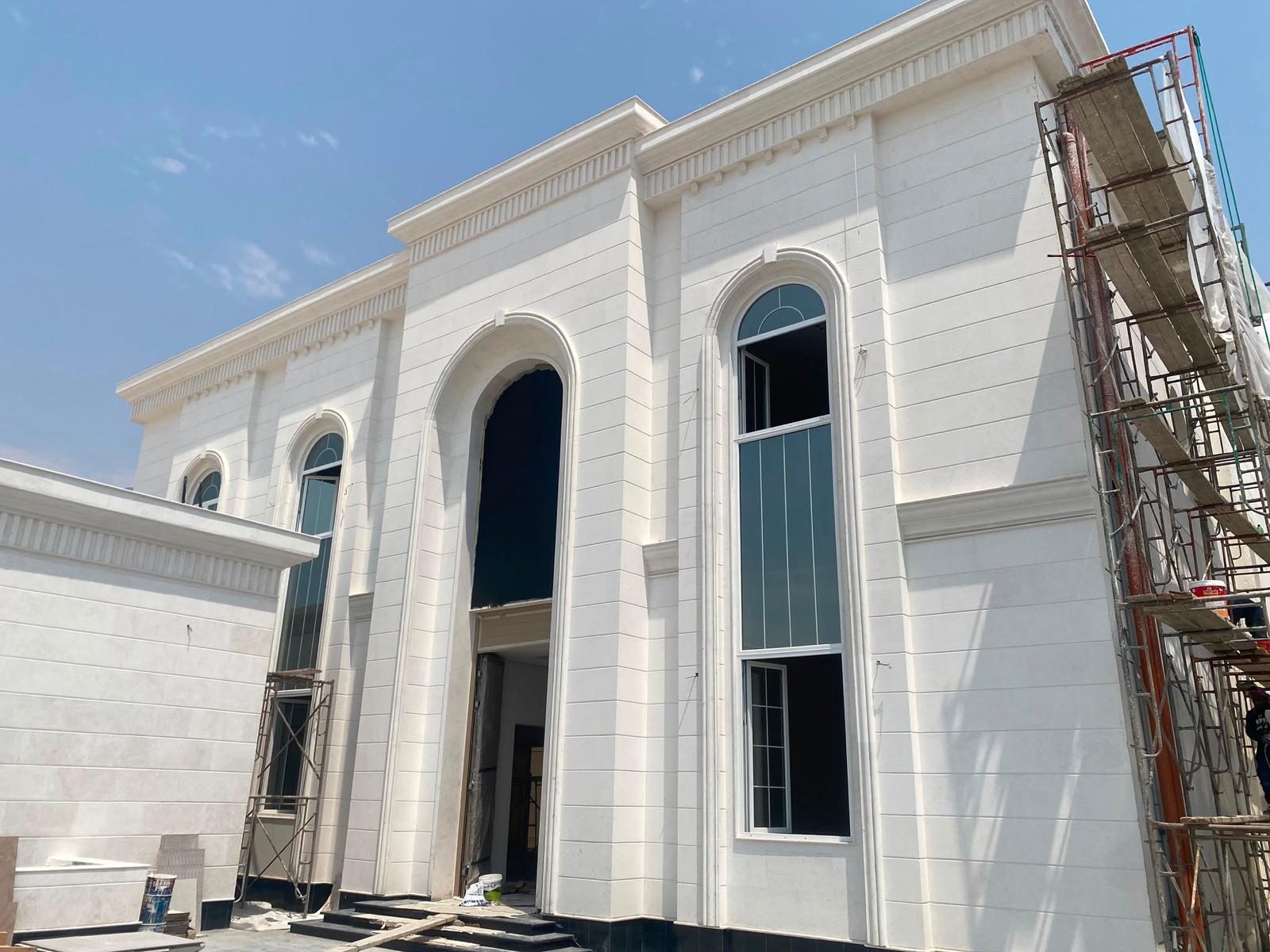 Villa facade project in Qatar