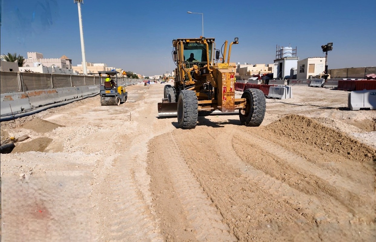 Road formation and grading