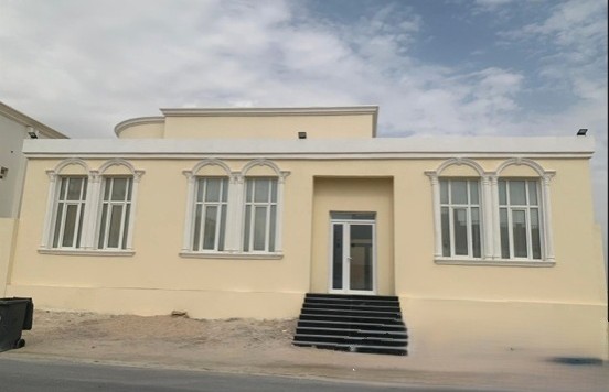 Completed villa exterior